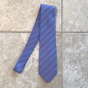 Paul Smith Blue/Pink Striped Tie